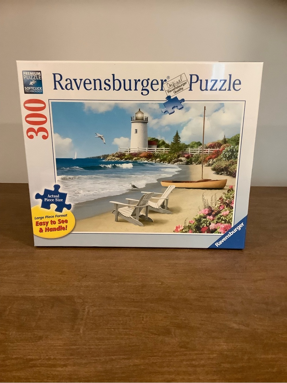 Ravensburger Lighthouse Beach Puzzle - 300 pieces NWT